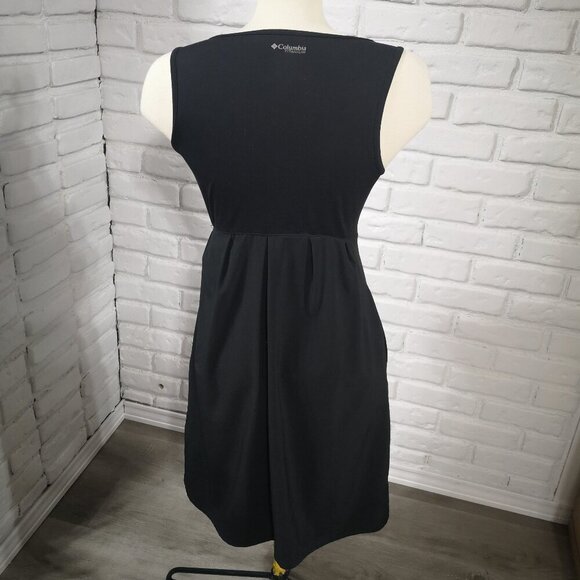 Columbia Titanium Ladies Size Small Black Fit & Flare Sleeveless Dress - Picture 2 of 12